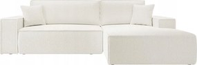 Rohová sedacia súprava Fatime new (p) (krémová)