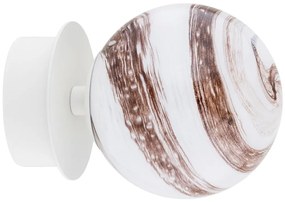 Argon 8454 - Nástenné svietidlo FABIO 1xE14/7W/230V alabaster biela