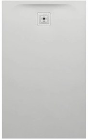 LAUFEN Pro obdĺžniková sprchová vanička z materiálu Marbond, odtok na kratšej strane, 1300 x 800 x 42 mm, svetlá šedá, H2159550770001