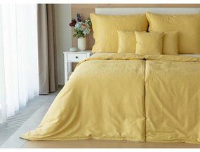Matějovský Obliečky z bambusového damašku Sofie Camel Gold, 140 x 200 cm, 70 x 90 cm