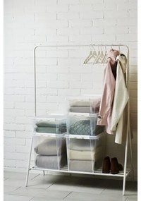 SmartStore Úložný box s bielymi klipmi Classic, 8 l, 8 l