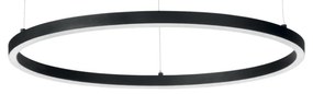 IdealLux 229515 ORACLE SLIM D700mm závesné LED svietidlo 38W 4300/2220lm 3000K IP20 čierna