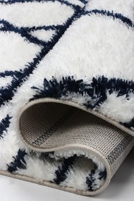 Koberec Boho 610 CREAM/NAVY BLUE