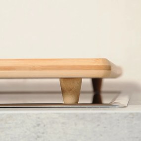 Doska na krájanie Bamboo, bambus, 56x50 cm
