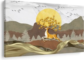 Obraz jeleňa (90x60 cm)
