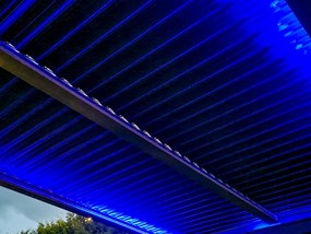 Luxe Led pergola antracit 3x4 m