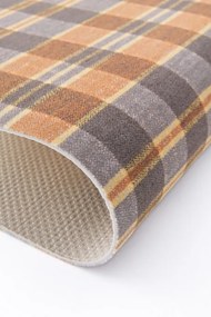 Metrážny koberec Forbo Flotex Vision F70-590001 Plaid Rust