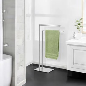 WENKO 25379100 - Stojan na uteráky RECCO 48x80,5 cm satinovaný