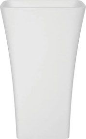 Besco Voľne stojace umývadlo z liateho mramoru Assos UM VS 52x41x85 cm
