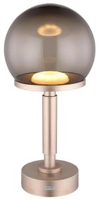 Globo 21034CH - LED Nab. dot. stol. lampa HAKU LED/2,5W/5V 2700/4000/6500K rose