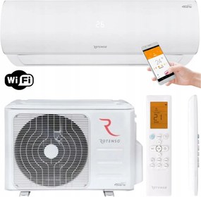Klimatizácia Rotenso Ukura X 5,3 kW Wifi Do Domácnosti Nástenná S Funkciou Ohrievania