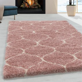 Kusový koberec SHAGGY Salsa ružový 60 x 110 cm