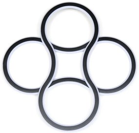 Brilagi - LED stmievateľné stropné svietidlo ORELLI LED/53W/230V 3000-6000K + DO