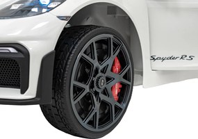 Ramiz Detské autíčko Porsche Spyder RS 718, biele športové