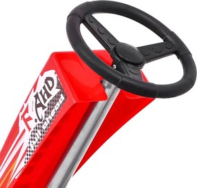 Ramiz Motokára Full Ahead AIR s pedálmi pre deti 3+ Červená + Nastavenie sedadla + Nafukovacie kolesá + Ručná brzda