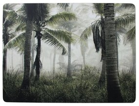 Pevné korkové prestieranie s palmami (4ks) - 30 * 40 * 0,4 cm