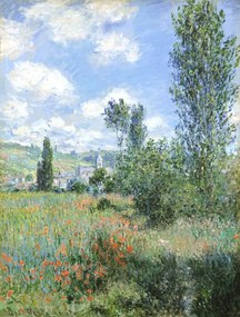 Obrazová reprodukcia View of Vetheuil (1880), Claude Monet