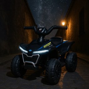 Elektrické autíčko QUAD Kids E-ATV čierne
