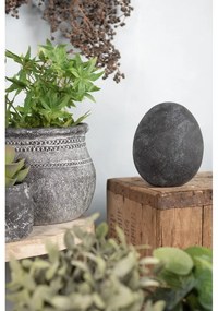 Granitové antik keramické dekoračné vajíčko Granit - Ø 12*16 cm