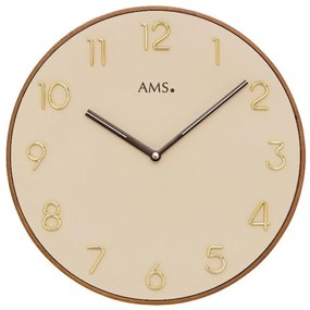 Dizajnové nástenné hodiny AMS 9563