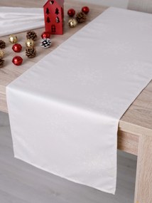 Lurexový Vianočný behúň Rozprávkový stôl - 40 × 140 cm