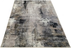 TA Koberec JZ-1113 FLANNEL PRINTED Sivý (flanelový) Obdĺžnikový Rozmer: 80x150 cm