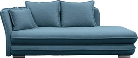 XXXLutz LEŽADLO, textil, modrá MID.YOU - Online Only obývacie izby - 001574004418