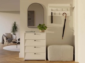 Botník LOKA 66 cm bílý