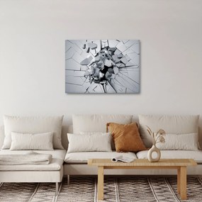 Obraz abstrakcie 3D (70x50 cm)