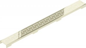 Mexen M15 kryt na nerezový žľab 70 cm, zlatá, 1524070