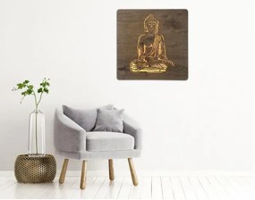 Svietiaci obraz Buddha na batériu