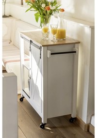 Wenko Kuchynský vozík Landhaus, 80 x 40 x 88,5 cm
