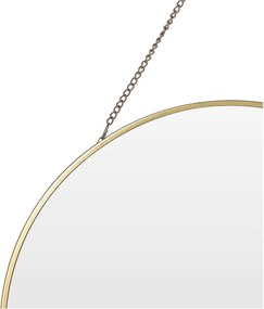 Závesné zrkadlo Glamour, zlaté