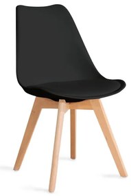 Jedálenská stolička FISCO ALL 972816 čierna