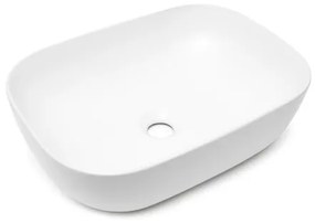 Umývadlo na dosku SAT Infinitio 45,5x32,5 cm mat bez prepadu SATINF4532M, 1 ks