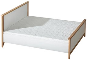 Manželská posteľ 160 cm Sverdon SV13 (s roštom). Akcia -21%. Vlastná spoľahlivá doprava až k Vám domov. 605135