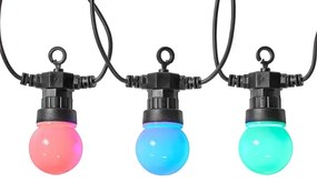 Nedis WIFILP03C10 - LED RGB Dekoračná reťaz 10xLED 12m IP65 Wi-Fi Tuya