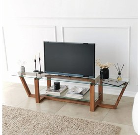 TV stolík Putilo (orech) . Vlastná spoľahlivá doprava až k Vám domov. 1095531