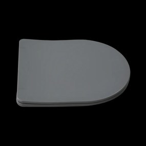 Invena Tavro, závesná misa 490x360x350 mm + WC sedadlo, QFS, šedá, INV-CE-71-007-Y