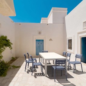 ATLANTIC 140 záhradný rozťahovací stôl white