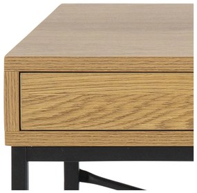 Pracovný stôl v dekore divokého duba Actona, 110 x 45 cm