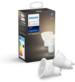 Philips HUE 8718699629311 Philips HUE LED White žiarovka GU10 5,2W, 2700K, 400lm, stmievateľná