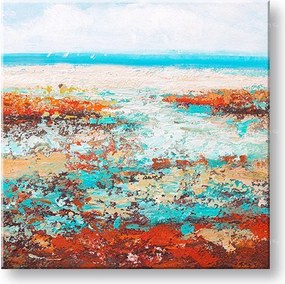 Maľovaný obraz na stenu PRÍMORIE  60x60 cm