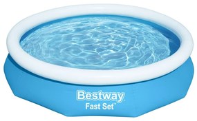 Bestway Nafukovací bazén Fast Set, 305 x 66 cm, kartušová filtrácia