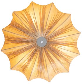 Dizajnové stropné svietidlo béžové 52 cm 3-svetlo - Plu