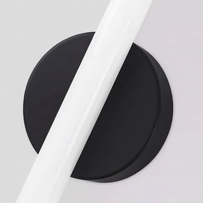 Toolight Toolight, LED nástenné svietidlo 60cm, 12W, 3000K, LHJ069-W, čierna matná, OSW-60037