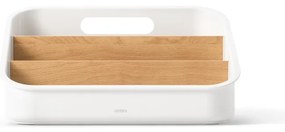 Biely plastový kúpeľňový organizér na kozmetiku Bellwood - Umbra