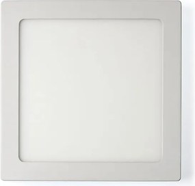 BERGE LED panel štvorcový 225x225x35mm prisadený - 18W - 230V - 1480Lm - teplá