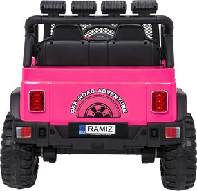 Ramiz Vozidlo Jeep BEAST 4x4 Ružová