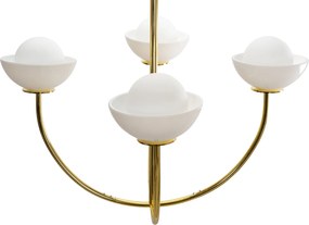 Toolight Toolight, stropné svietidlo 4xG9 APP1200-CP, zlatá-biela, OSW-04590